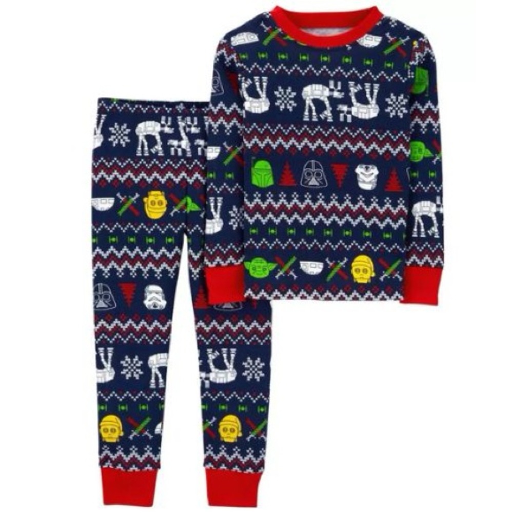 NWT Carter’s Star Wars Holiday Pajamas